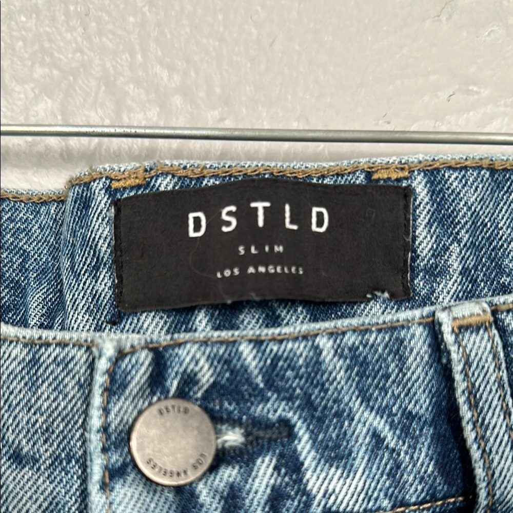 NWT DSTLD Slim 100% Cotton Blue Jeans Men's Size 32 x 32 - Picture 7 of 12